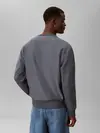 Calvin Klein LS PREMIUM TERRY GRP, CEG Gri Erkek Sweatshirt