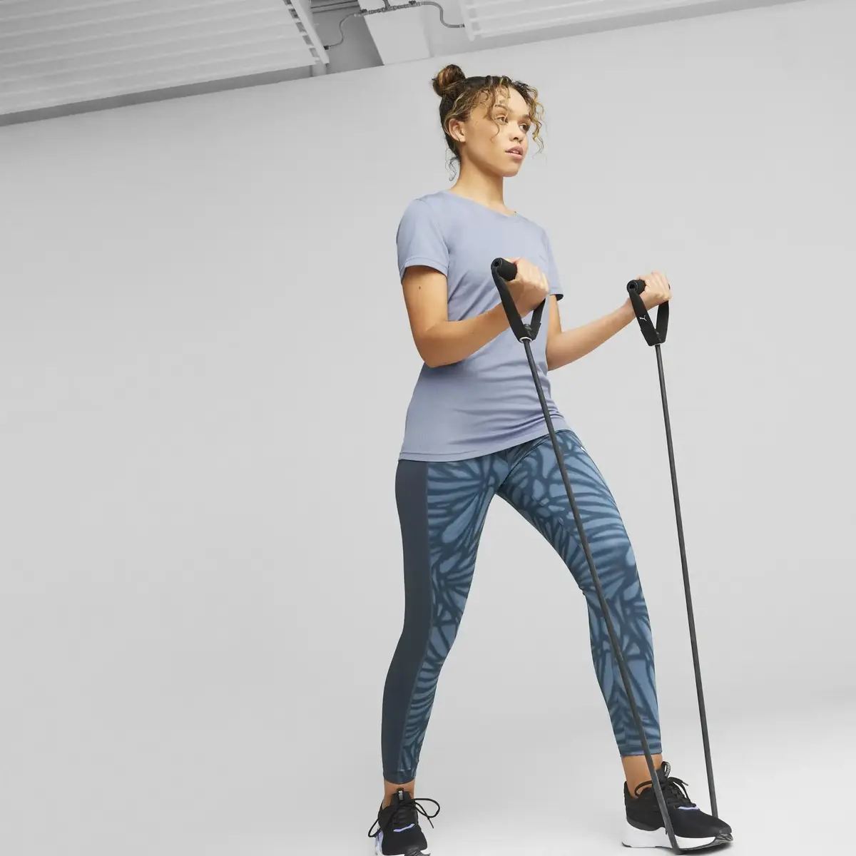 Puma PERFORMANCE TEE W Filtered Ash Kadın Performans T-Shirt