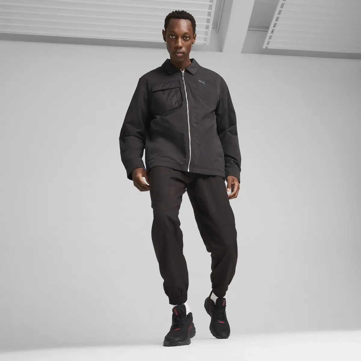 Puma Transeasonal Shirt Siyah Erkek Şişme Mont