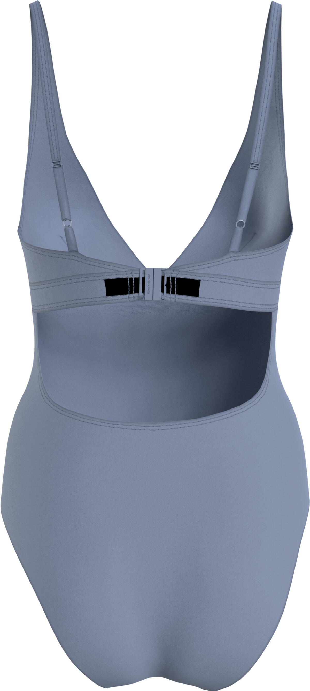 Calvin Klein PLUNGE ONE PIECE Kadın Gri Mayo