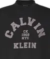 Calvin Klein SS 20S LN CALVIN COLLEGE GRAPHIC Erkek Siyah T-Shirt