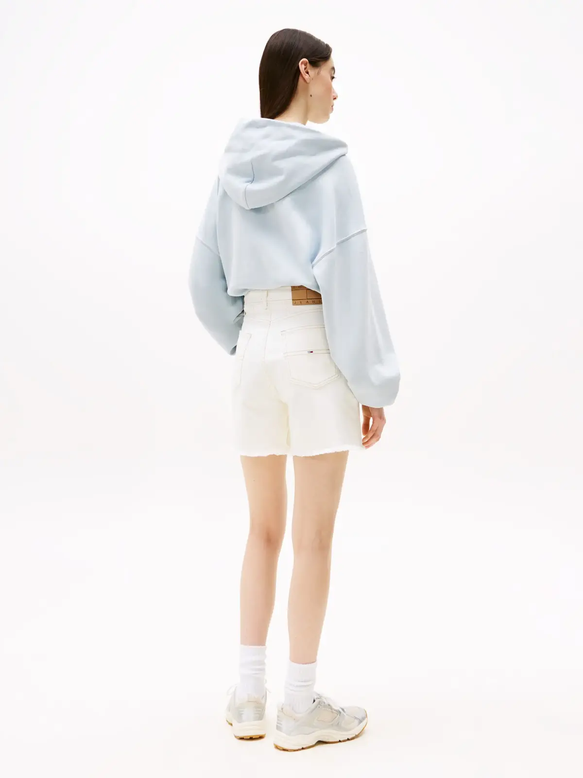 Tommy Hilfiger MOM SHORT BI8194, 1CE Krem Kadın Şort