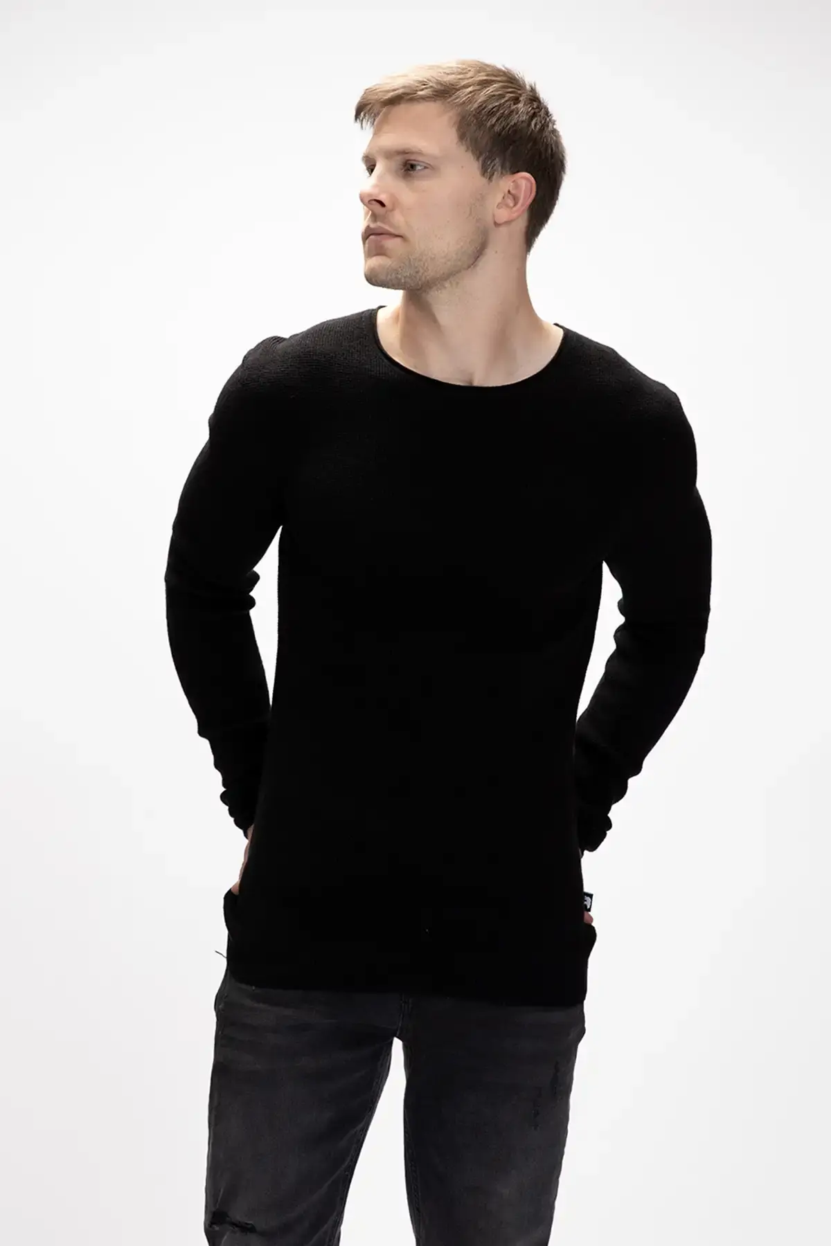 BAD BEAR TENDER JUMPER Erkek Siyah Triko Kazak