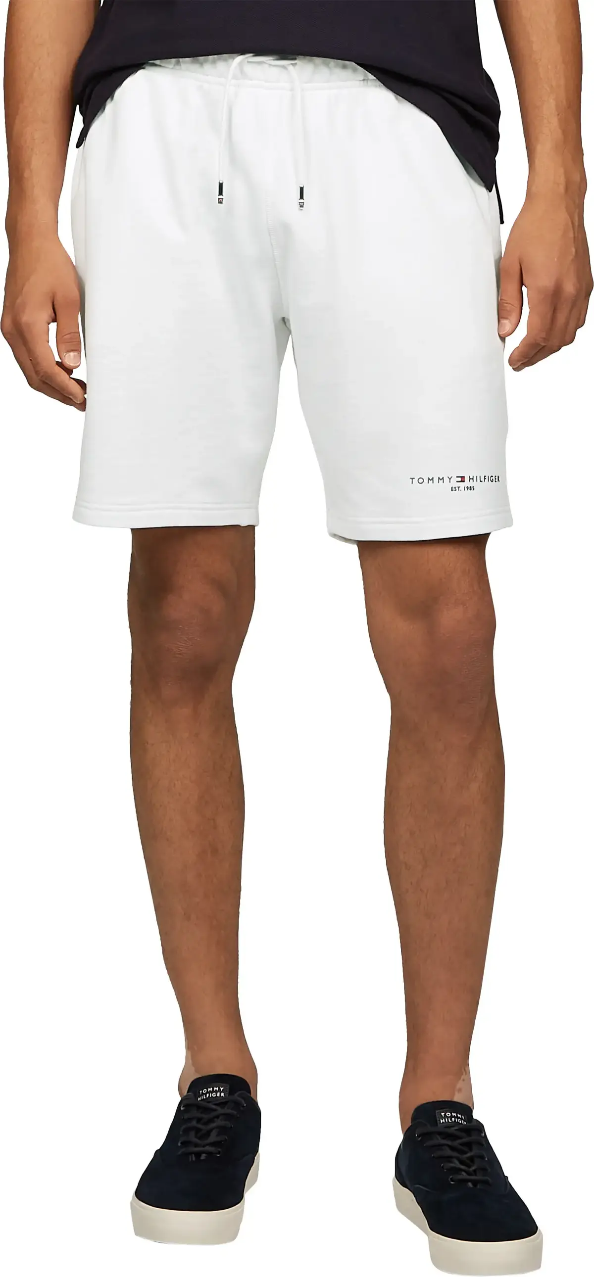 Tommy Hilfiger SMALL TOMMY LOGO SWE, YBR Beyaz Erkek Eşofman Altı