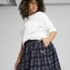 PUMA WARDROBE ESS Midi AOP Skirt Lacivert Kadın Etek