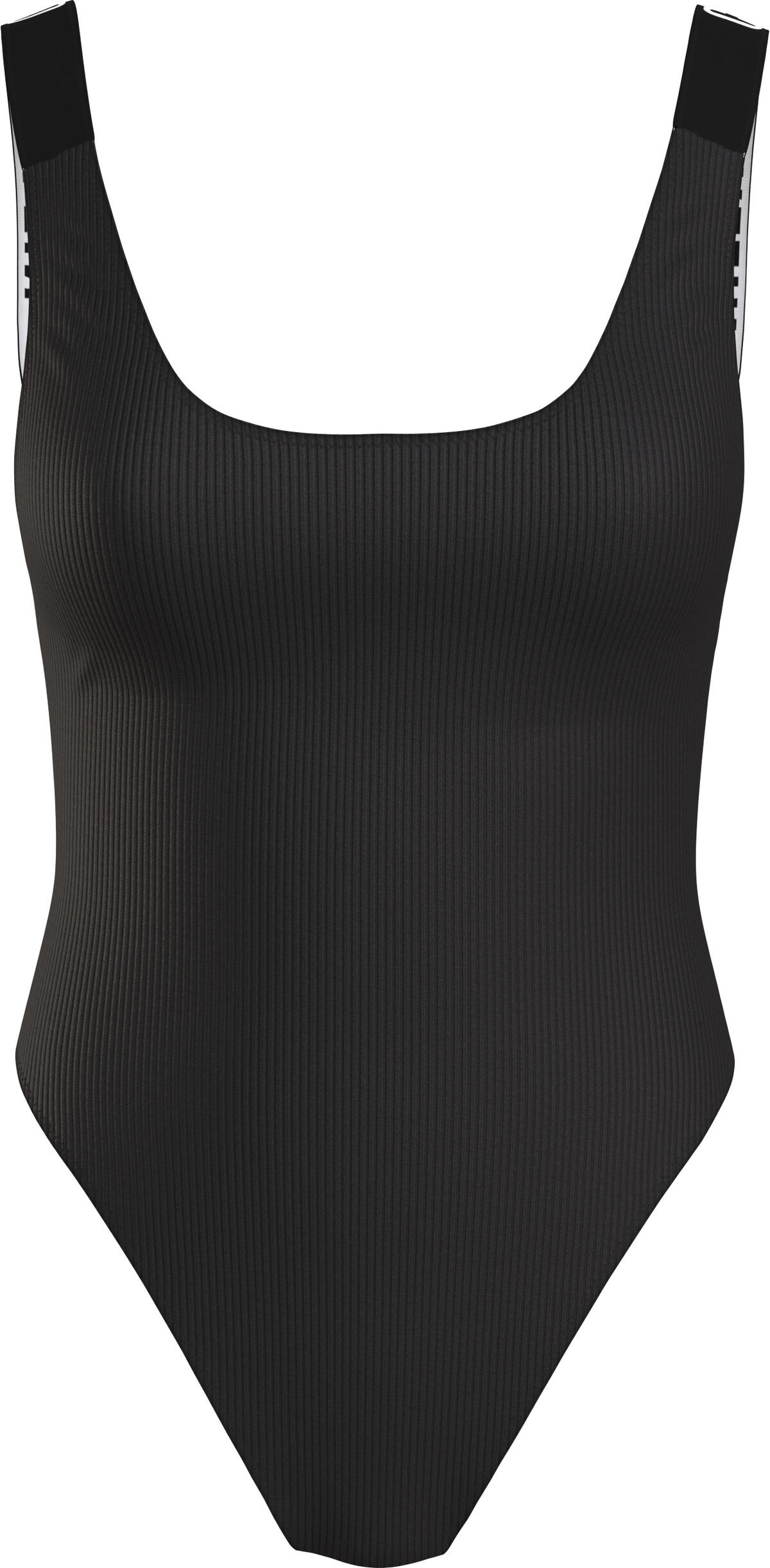 Calvin Klein SCOOP BACK ONE PIECE Kadın Siyah Mayo