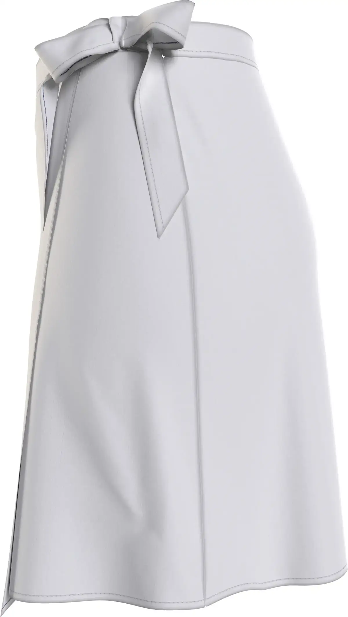 Calvin Klein WRAP SKIRT Kadın Beyaz Etek
