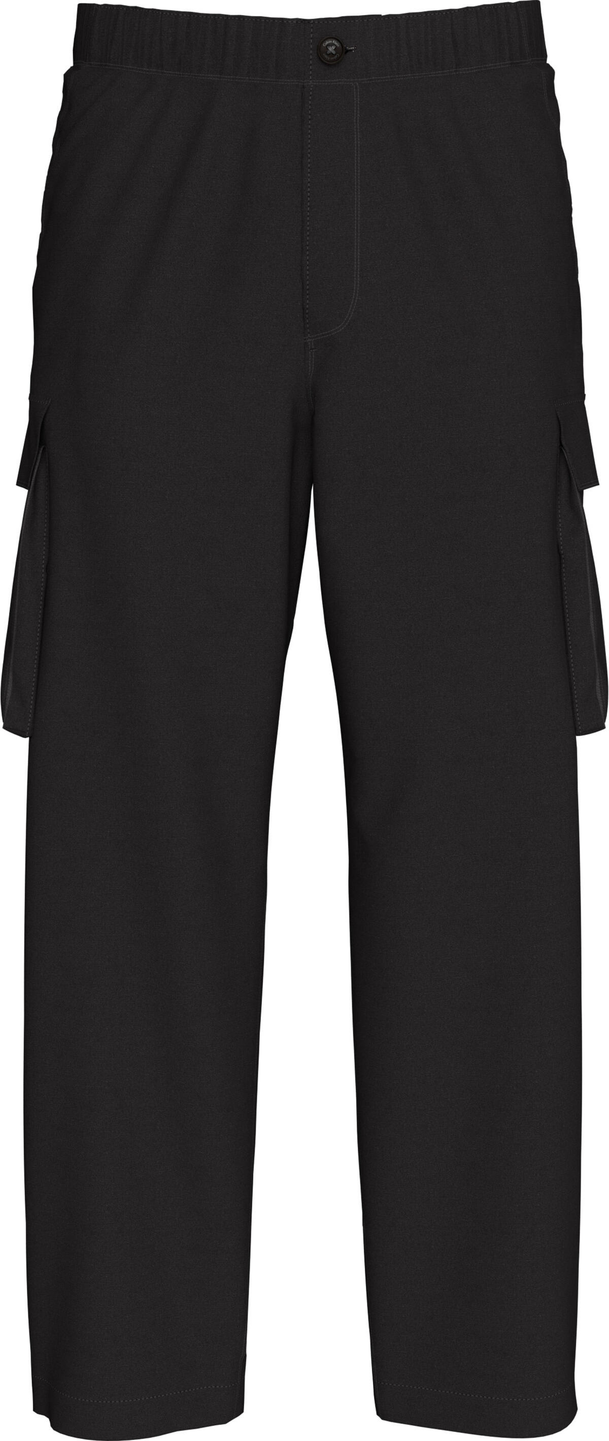 Calvin Klein CO PULL ON STRAIGHT CARGO PANT Siyah Erkek Pantolon