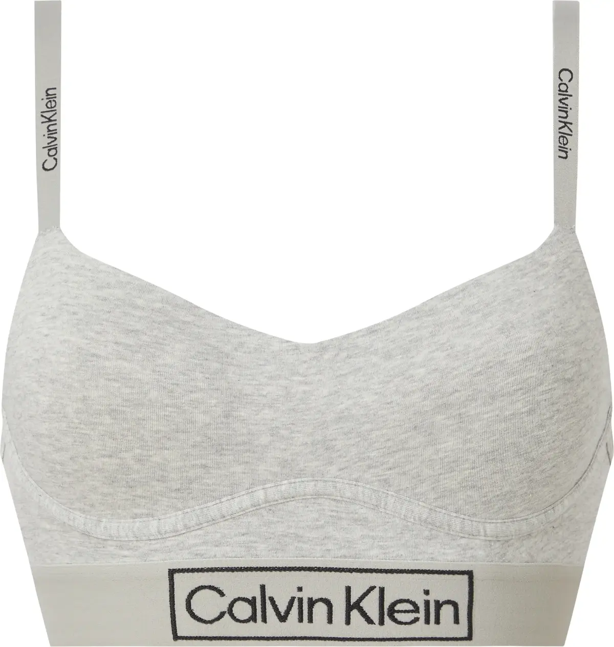 Calvin Klein LGHT LINED BRALETTE Kadın Gri Bralet