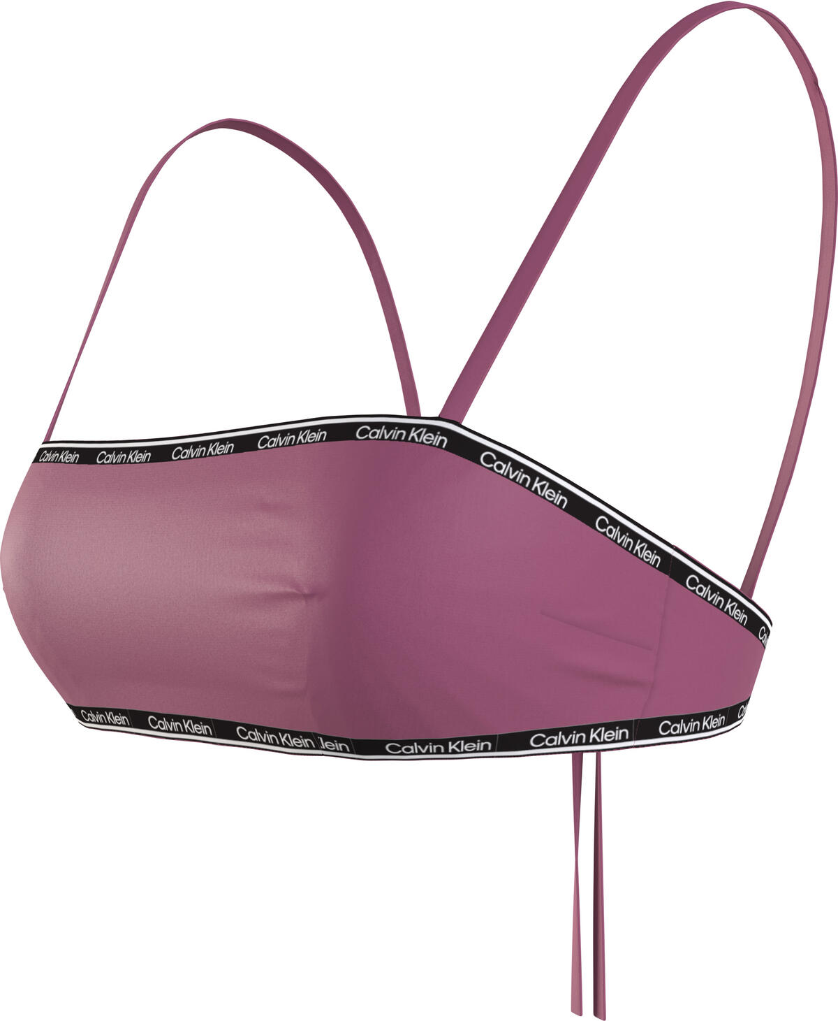 Calvin Klein BANDEAU-RP Kadın Pembe Bikini Üstü