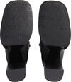 Calvin Klein HEEL ZIP BOOT LTH WN Kadın Siyah Bot