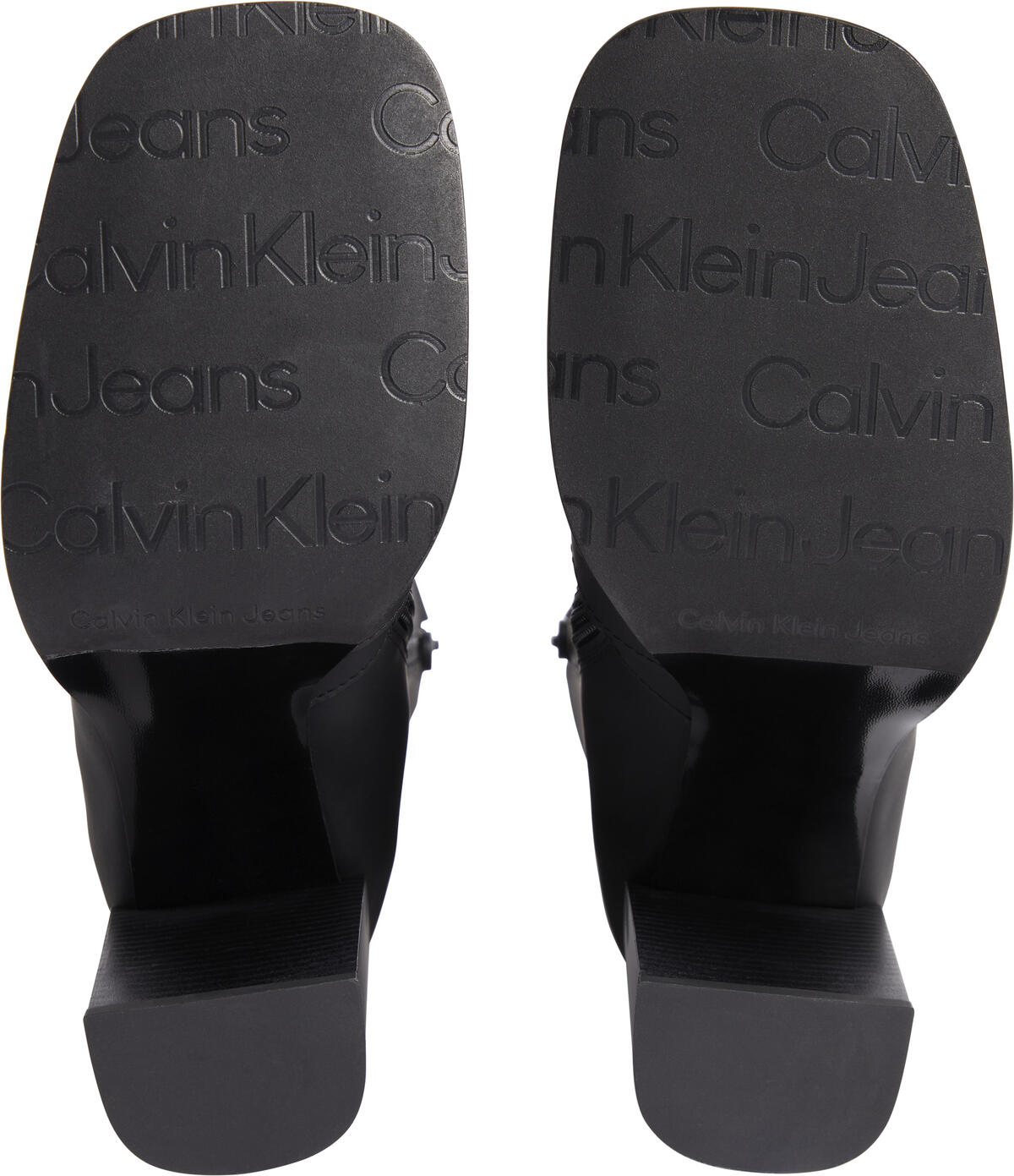 Calvin Klein HEEL ZIP BOOT LTH WN Kadın Siyah Bot