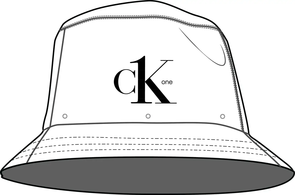 Calvin Klein BUCKET HAT Kadın Beyaz Şapka