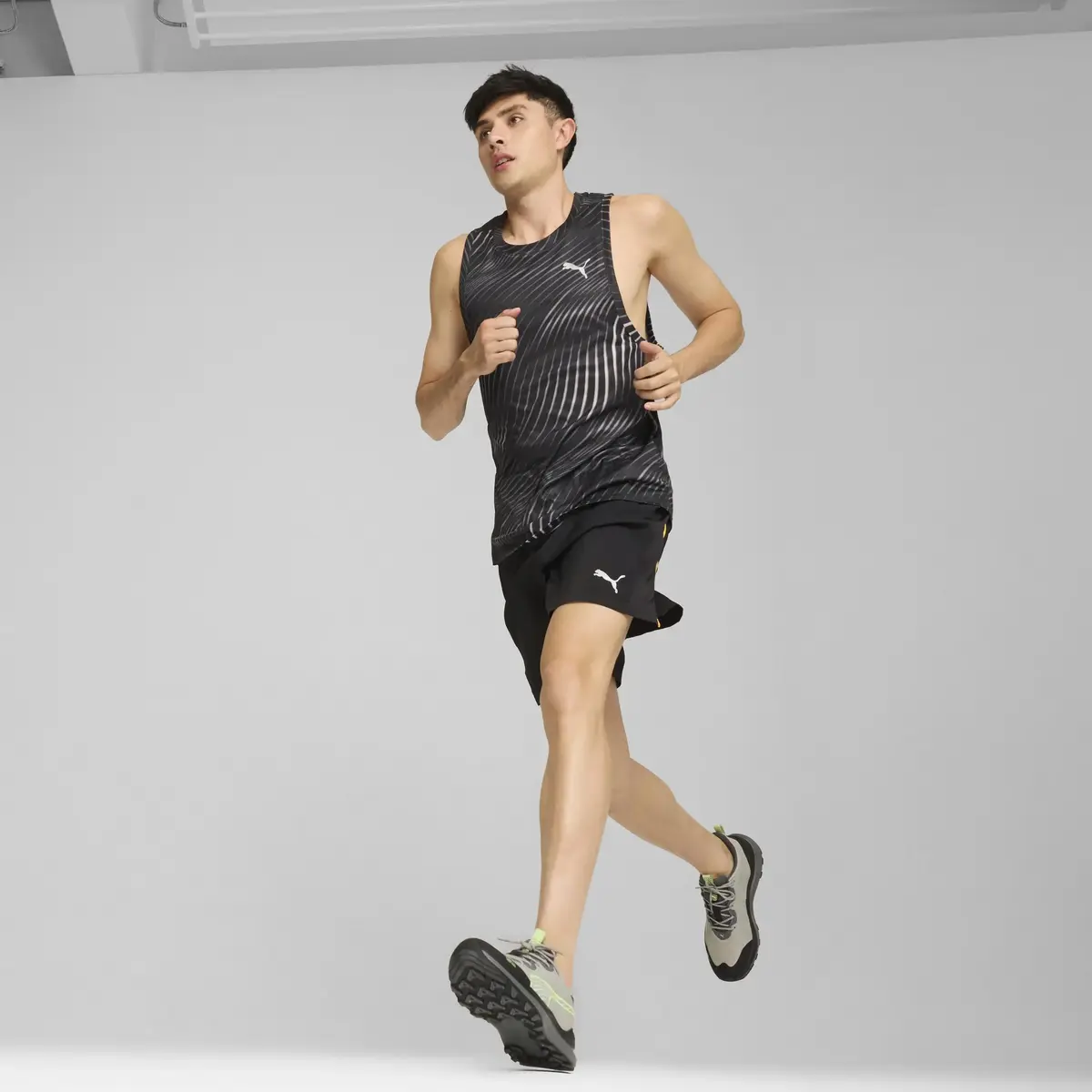 Puma Reflect Lite Trail PTX Gri Unisex Yürüyüş ve Koşu Ayakkabısı