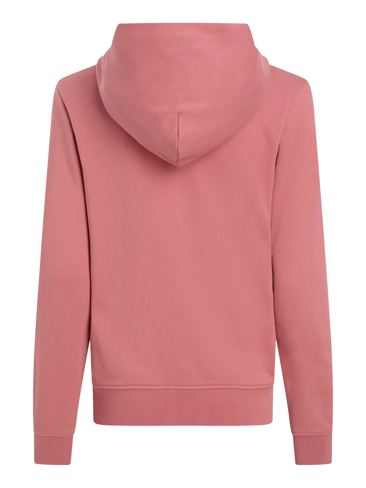 Calvin Klein CK EMB TERRY ZIP THR Pembe Kadın Fermuarlı Kapüşonlu Sweatshirt