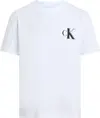 Calvin Klein Beyaz Erkek T-Shirt & Polo