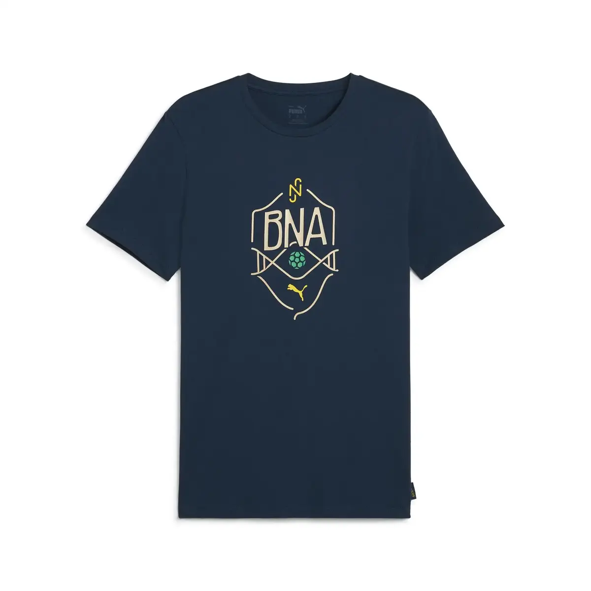 Puma Neymar JR BNA Logo Tee Erkek Lacivert T-Shirt