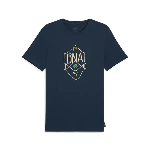 Puma Neymar JR BNA Logo Tee Erkek Lacivert T-Shirt