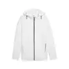 PUMA EVOSTRIPE Full-Zip Hoodie Beyaz Erkek Fermuarlı Ceket