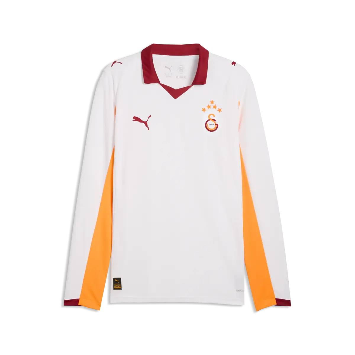 PUMA GSK Away Jersey Replica LS Beyaz Erkek Forma