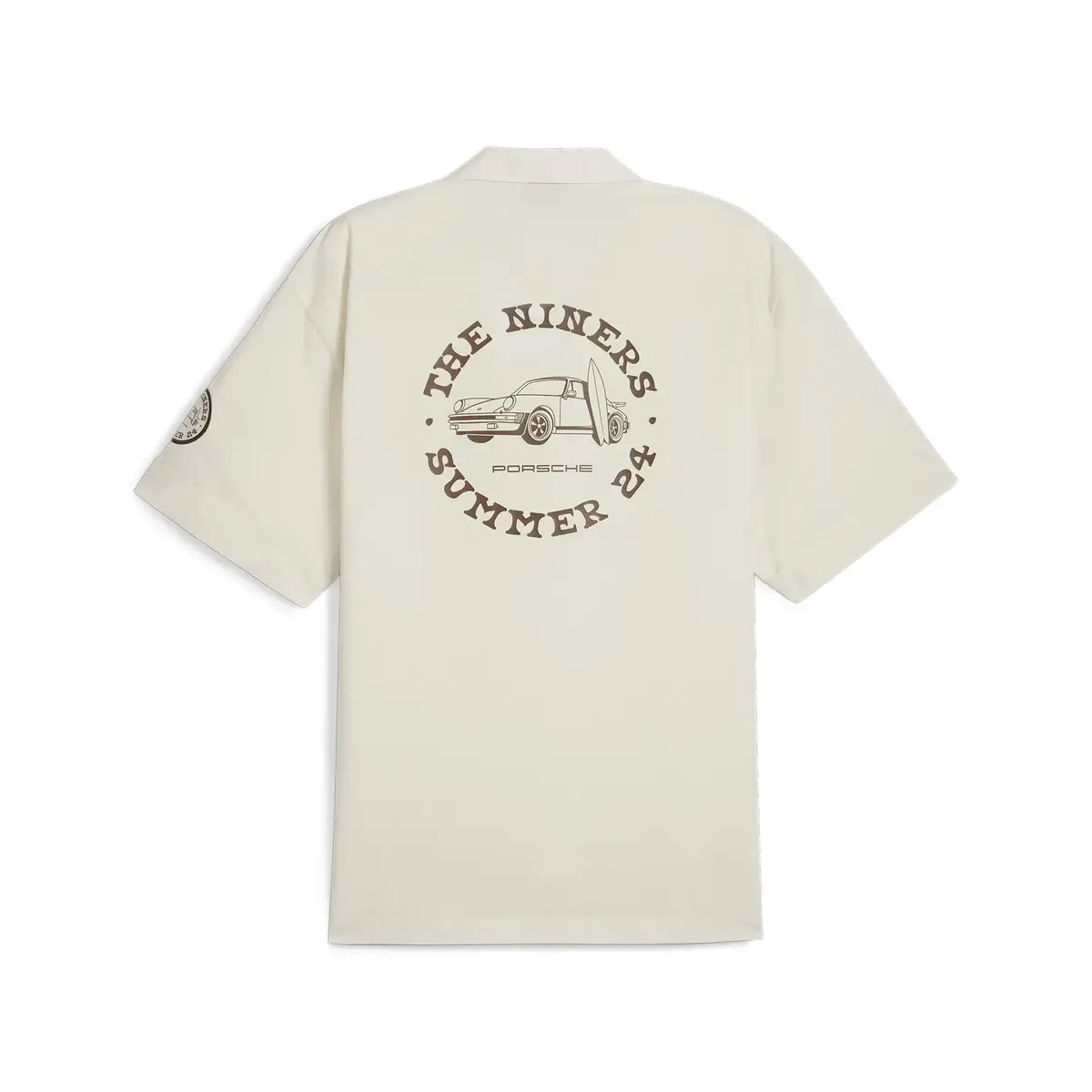 Puma PL Summer Crew Shirt Bej Erkek T-Shirt