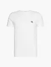 Calvin Klein Beyaz Erkek T-Shirt & Polo