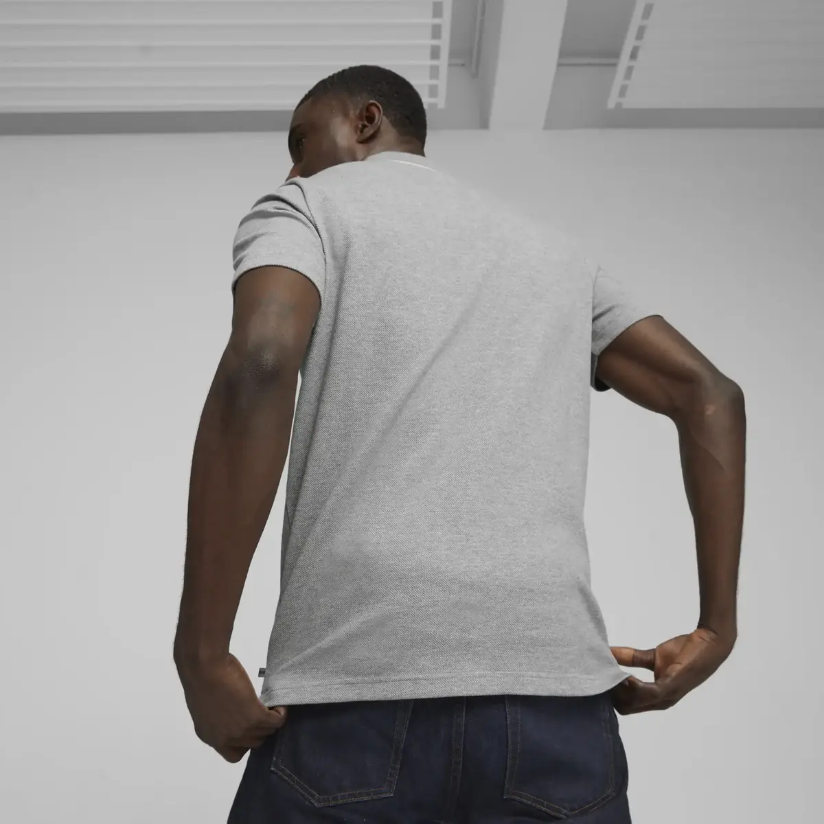 Puma BMW MMS Polo Gri Erkek Polo T-Shirt