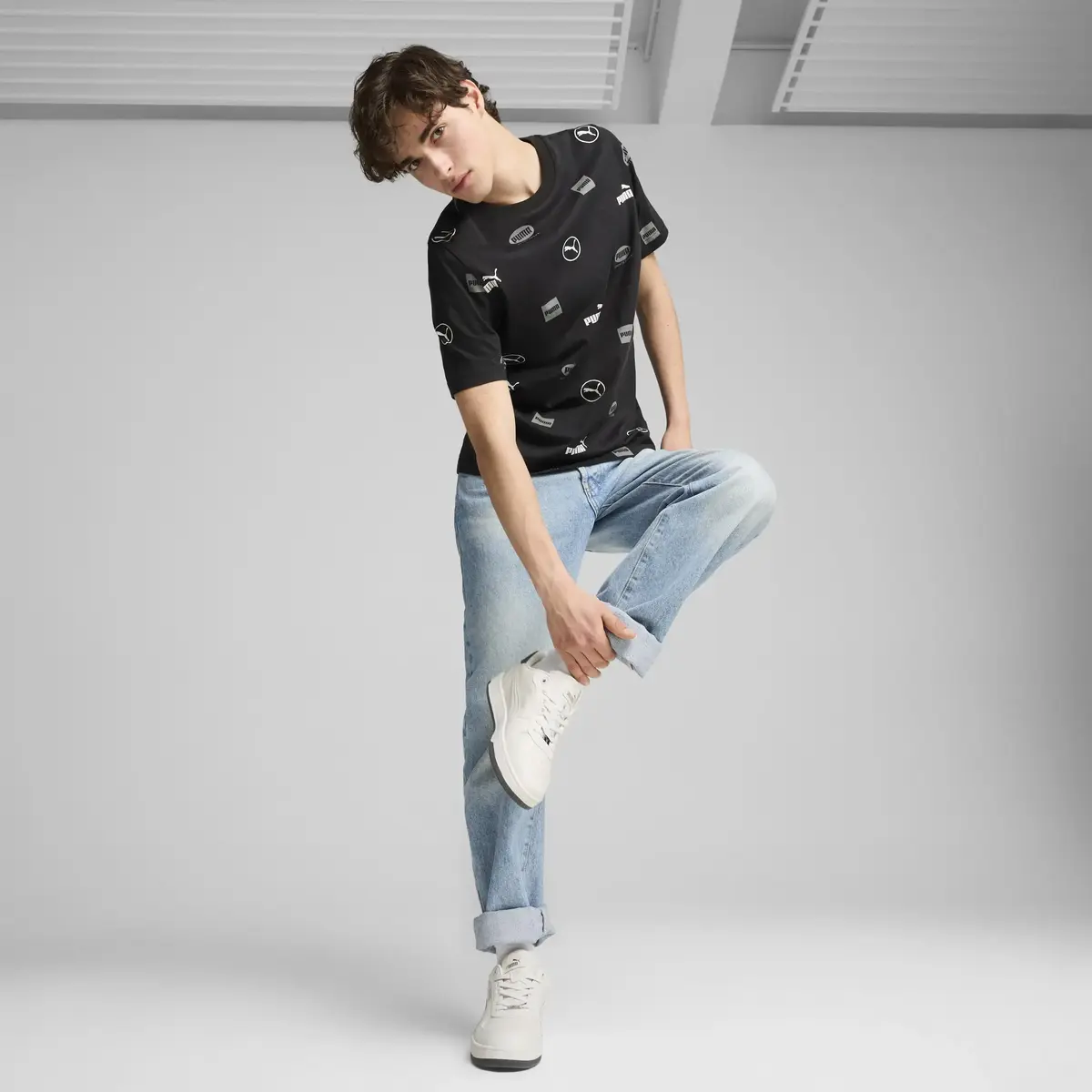 Puma Caven 2.0 Lux Gri Erkek Günlük Spor Ayakkabı