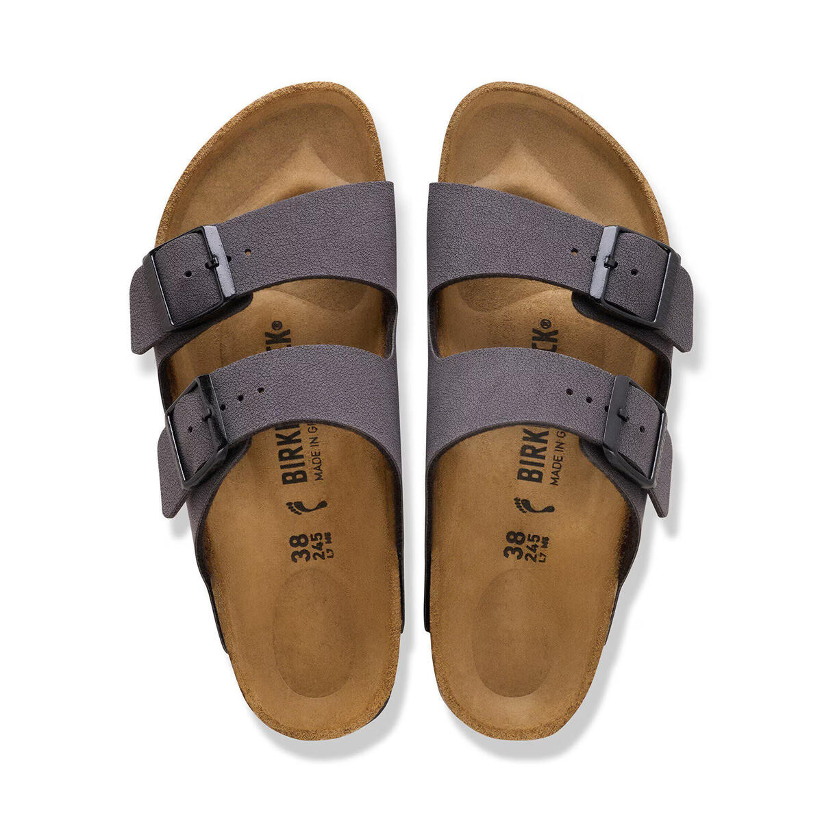 Birkenstock ARIZONA BF NU Antrasit Unisex Çift Bantlı Terlik