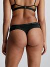 Calvin Klein MODERN THONG Kadın Siyah Tanga