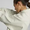 Puma T7 Faux Leather Bomber Beyaz Kadın Bomber Suni Deri Ceket