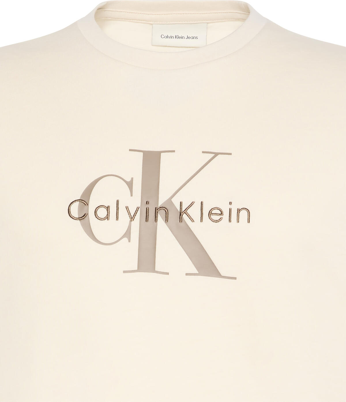 Calvin Klein SS Hero Monologo Tee 20s Beyaz Erkek T-Shirt Calvin Klein SS Hero Monologo Tee 20s Beyaz Erkek T-Shirt