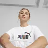 Puma Ess+ Love Is Love Relaxed Tee Beyaz Kadın T-shirt