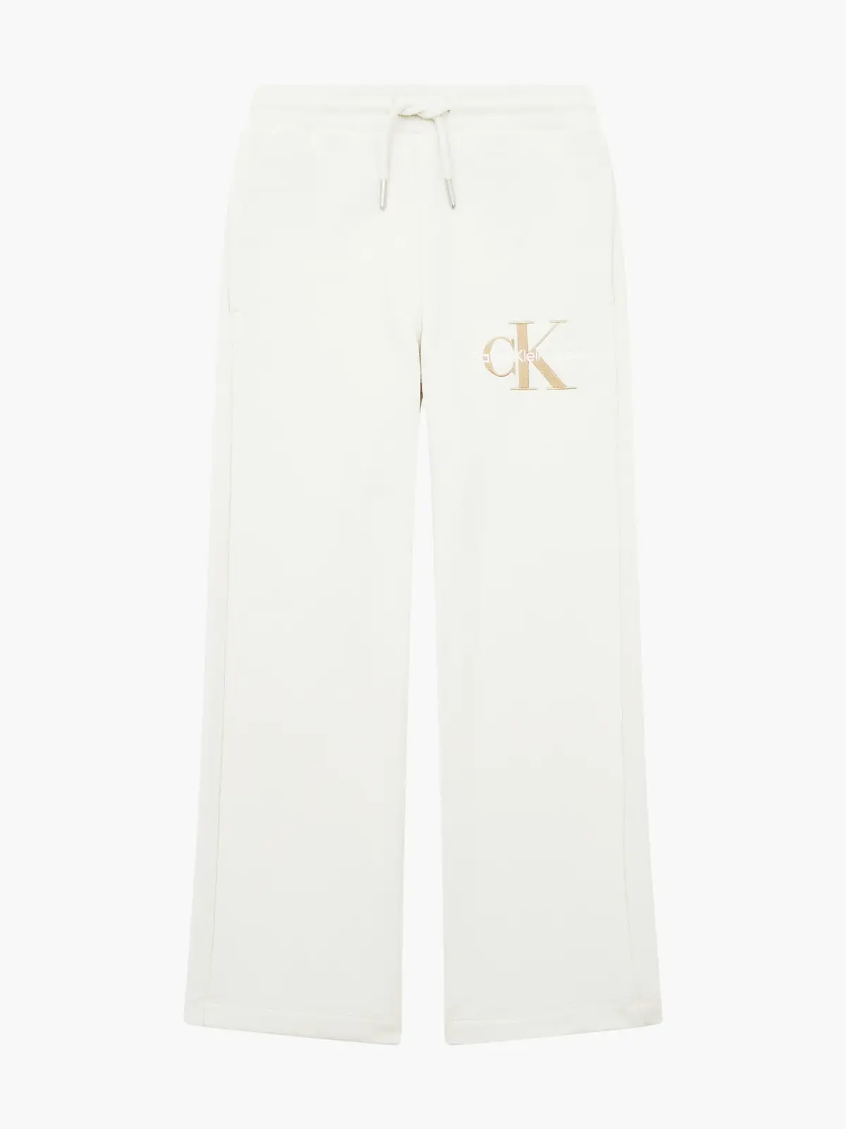 Calvin Klein MONOGRAM OFF PLACED Kadın Krem Eşofman Altı