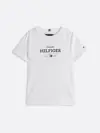 Tommy Hilfiger MONOTYPE 1985 REG TE, YBR Beyaz Erkek Çocuk  T-Shirt & Polo