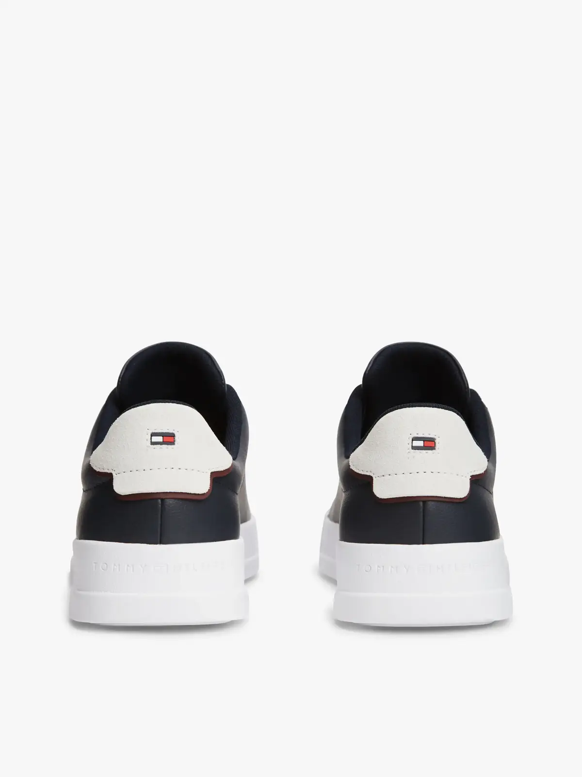 Tommy Hilfiger TH COURT LTH DETAIL, DW5 Siyah Erkek Spor Ayakkabı & Sneaker