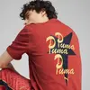 PUMA WARDROBE ESS Graphic Tee Kırmızı Erkek T-Shirt