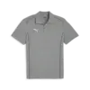Puma TeamFINAL Casuals Polo Erkek Gri Polo Yaka T-Shirt