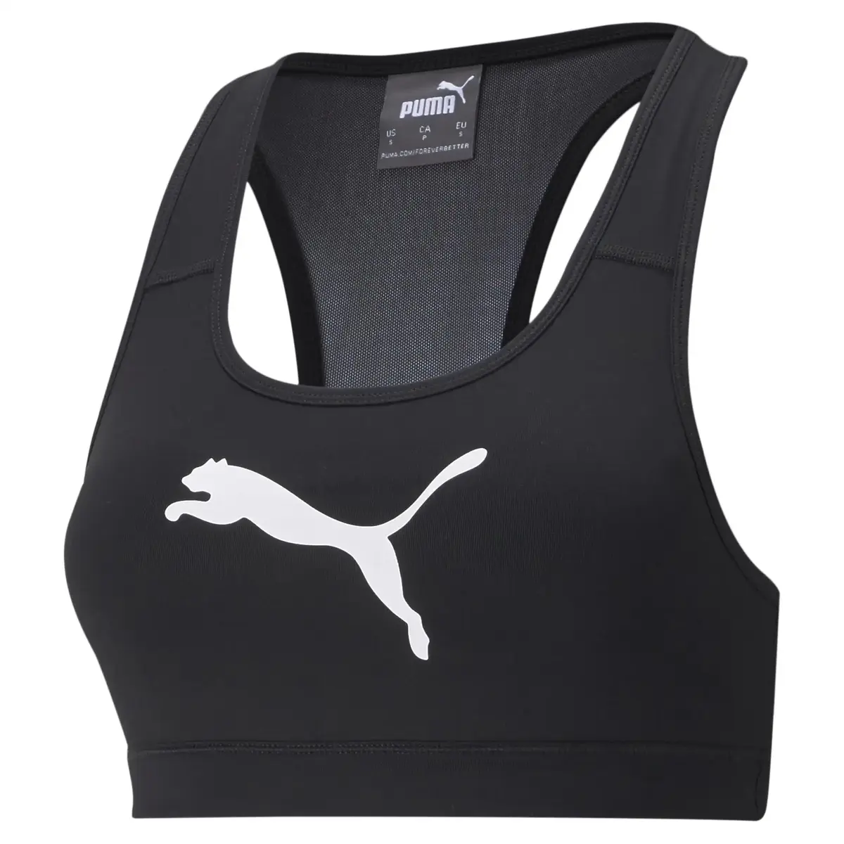 Puma Mid Impact 4Keeps Bra Siyah Kadın Spor Sütyeni