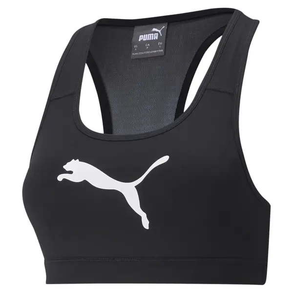 Puma Mid Impact 4Keeps Bra Siyah Kadın Spor Sütyeni