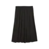 Puma T7 Midi Pleated Skirt Siyah Kadın Elbise-Etek