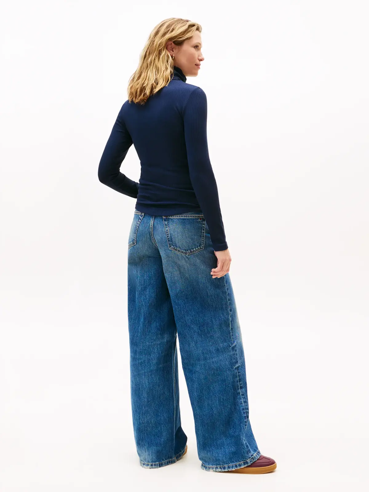 SLIM 5X2 RIB ROLL-NK, C1G
