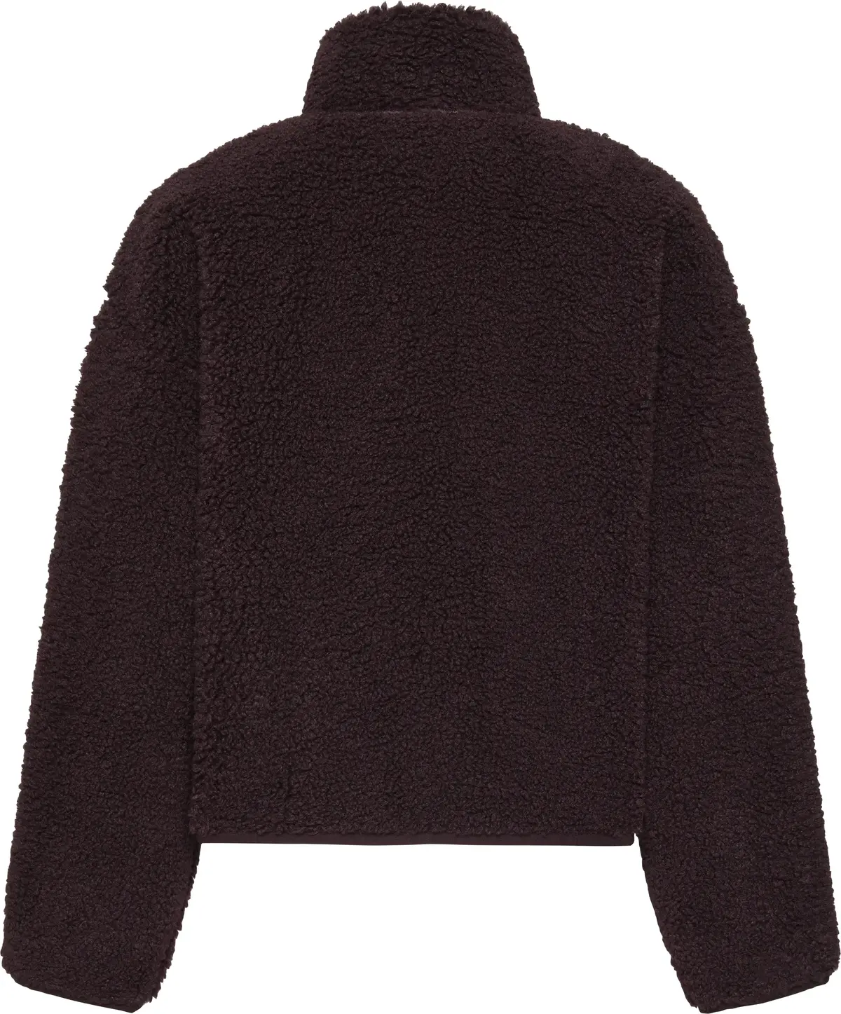 Calvin Klein LS EMBLEM SHERPA JACKET Kadın Kahverengi Fermuarlı Ceket