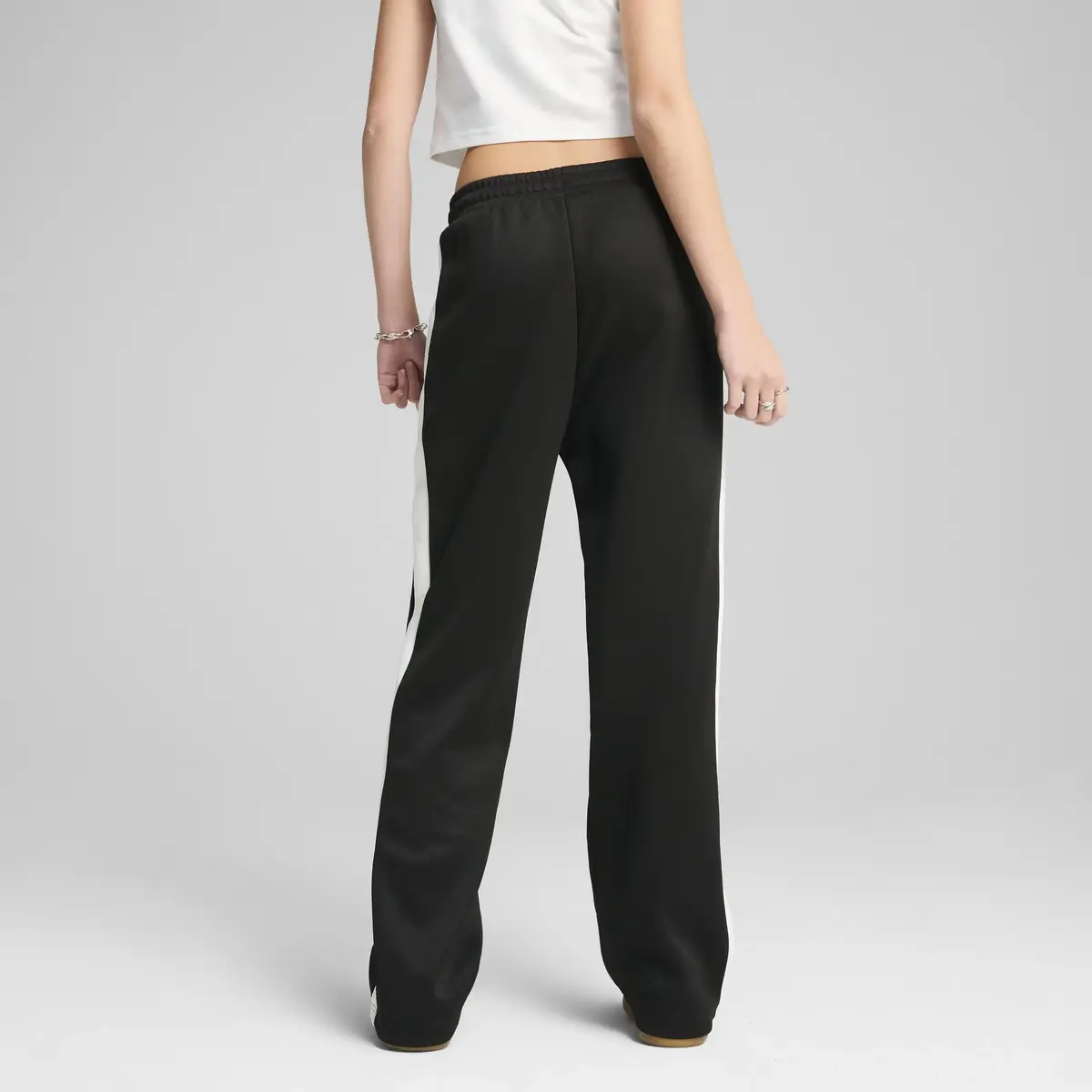 Puma T7 ALWAYS ON Straight Pants Siyah Kadın Eşofman Altı
