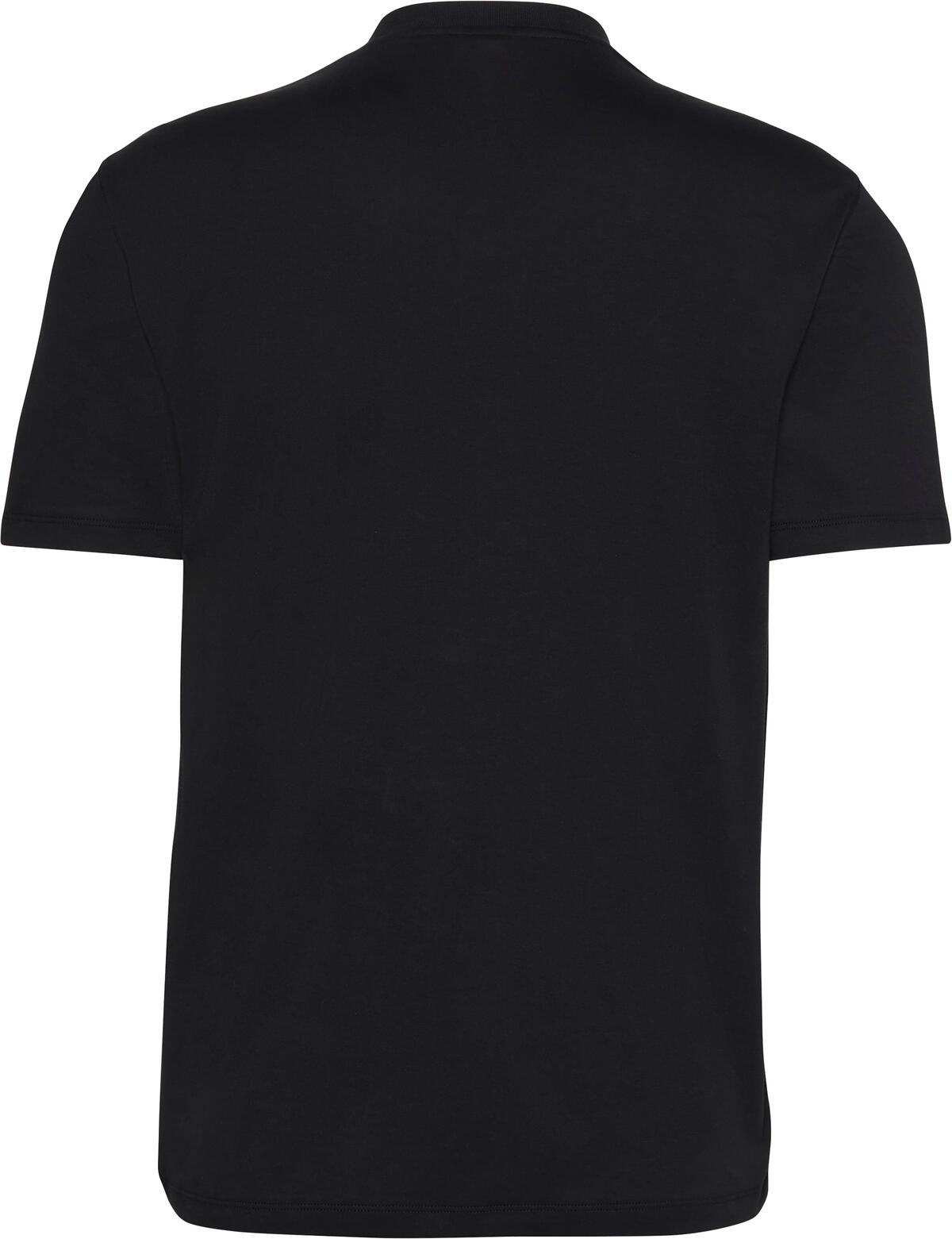 Calvin Klein SS SUPIMA CHEST EMB CREWNECK TEE Siyah Erkek T-Shirt