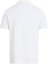 Calvin Klein STRETCH PIQUE LOGO C, YAF Beyaz Erkek T-Shirt & Polo