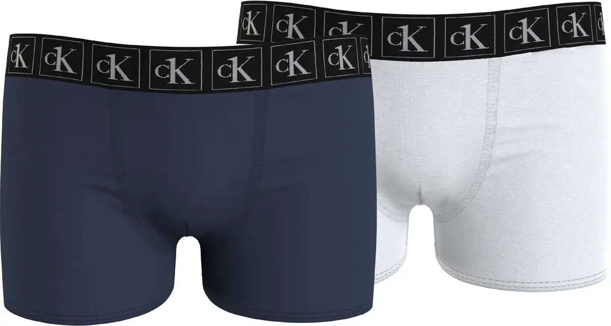 Calvin Klein 2PK TRUNK Erkek Lacivert Boxer Set