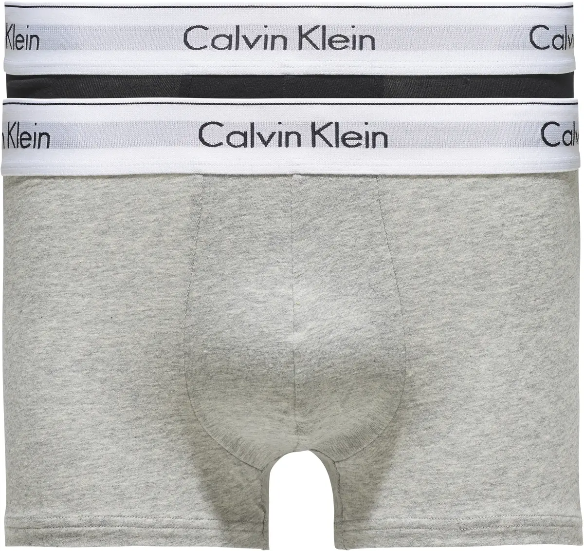 Calvin Klein 2P TRUNK Erkek Siyah Boxer Set