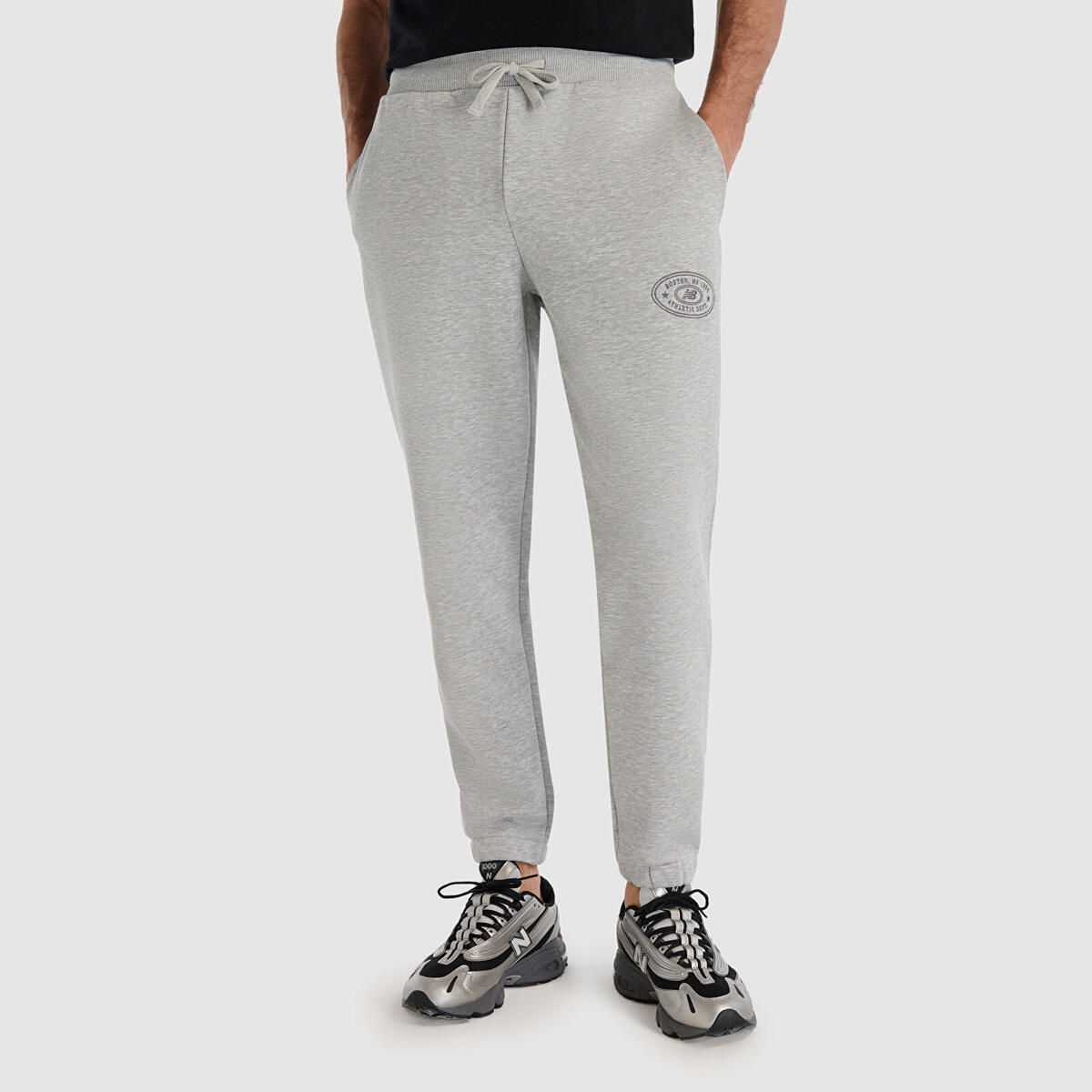 New Balance MNP1508 Erkek Gri Eşofman Altı