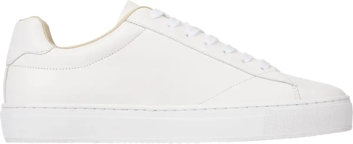 Tommy Hilfiger PREMIUM CUPSOLE LEAT, YBS Beyaz Erkek Spor Ayakkabı & Sneaker